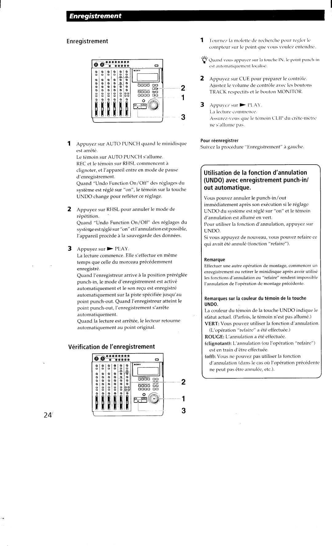 Sony MDM-X4 manual 