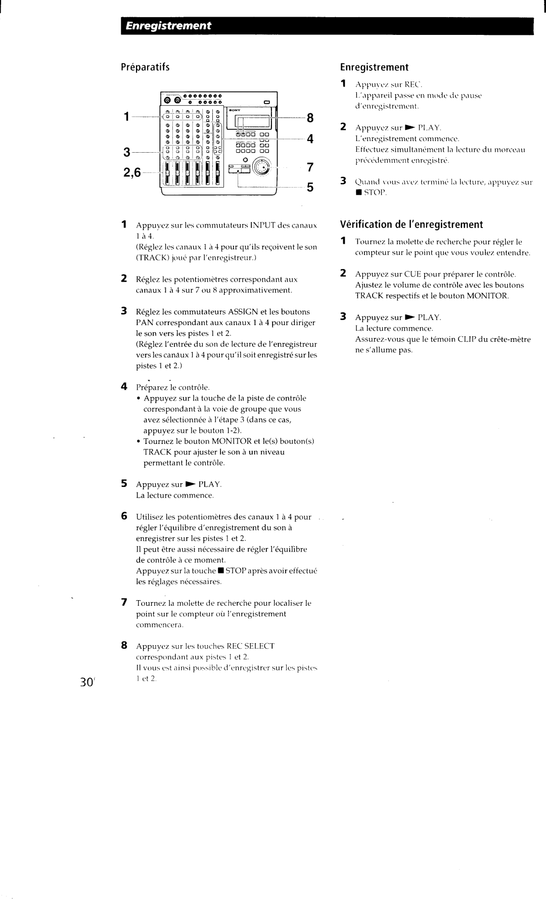 Sony MDM-X4 manual 