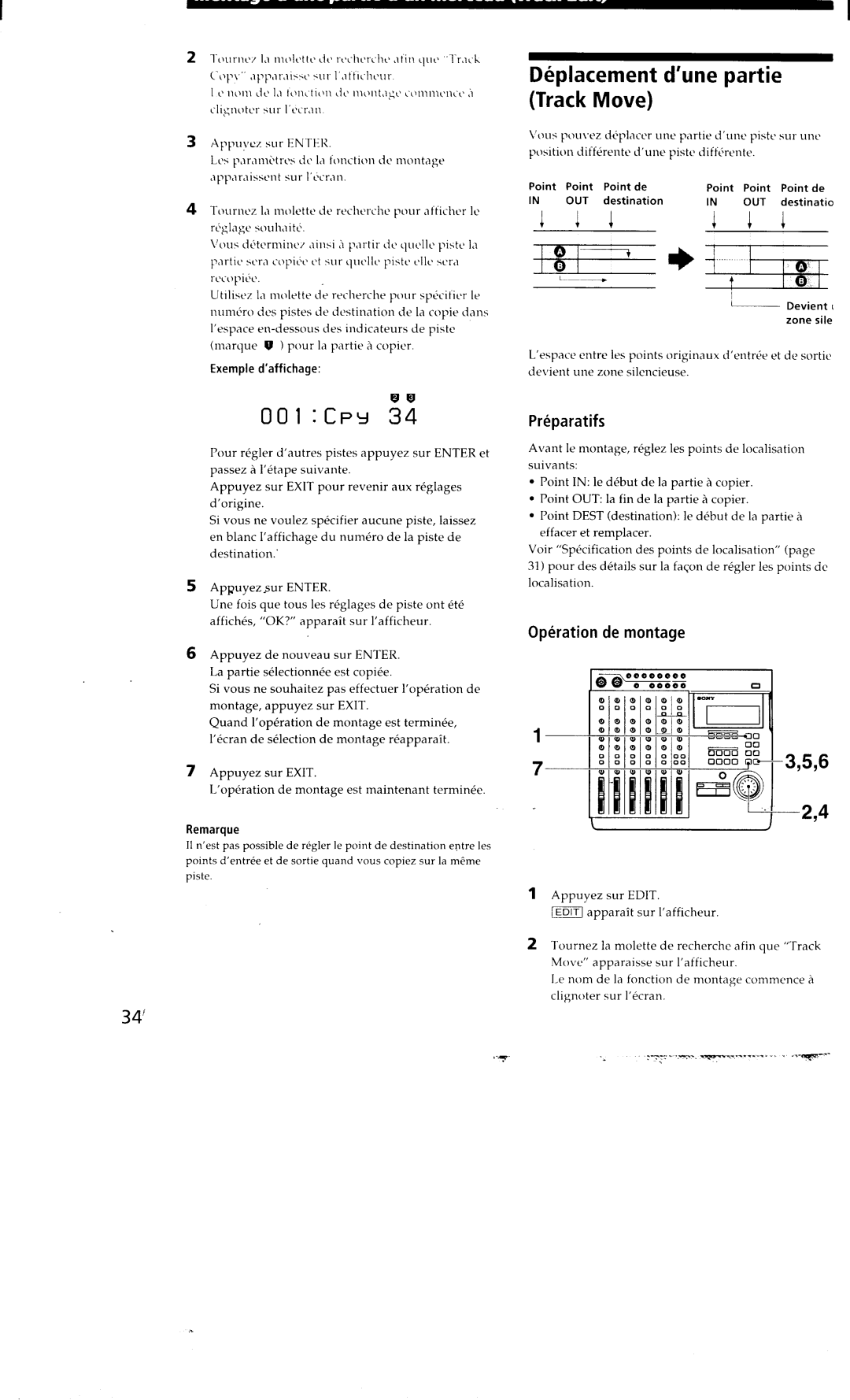 Sony MDM-X4 manual 