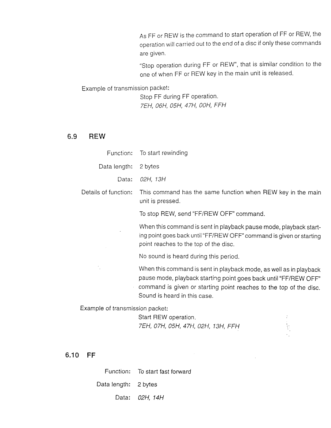 Sony MDS-E52, MDS-E11 manual 