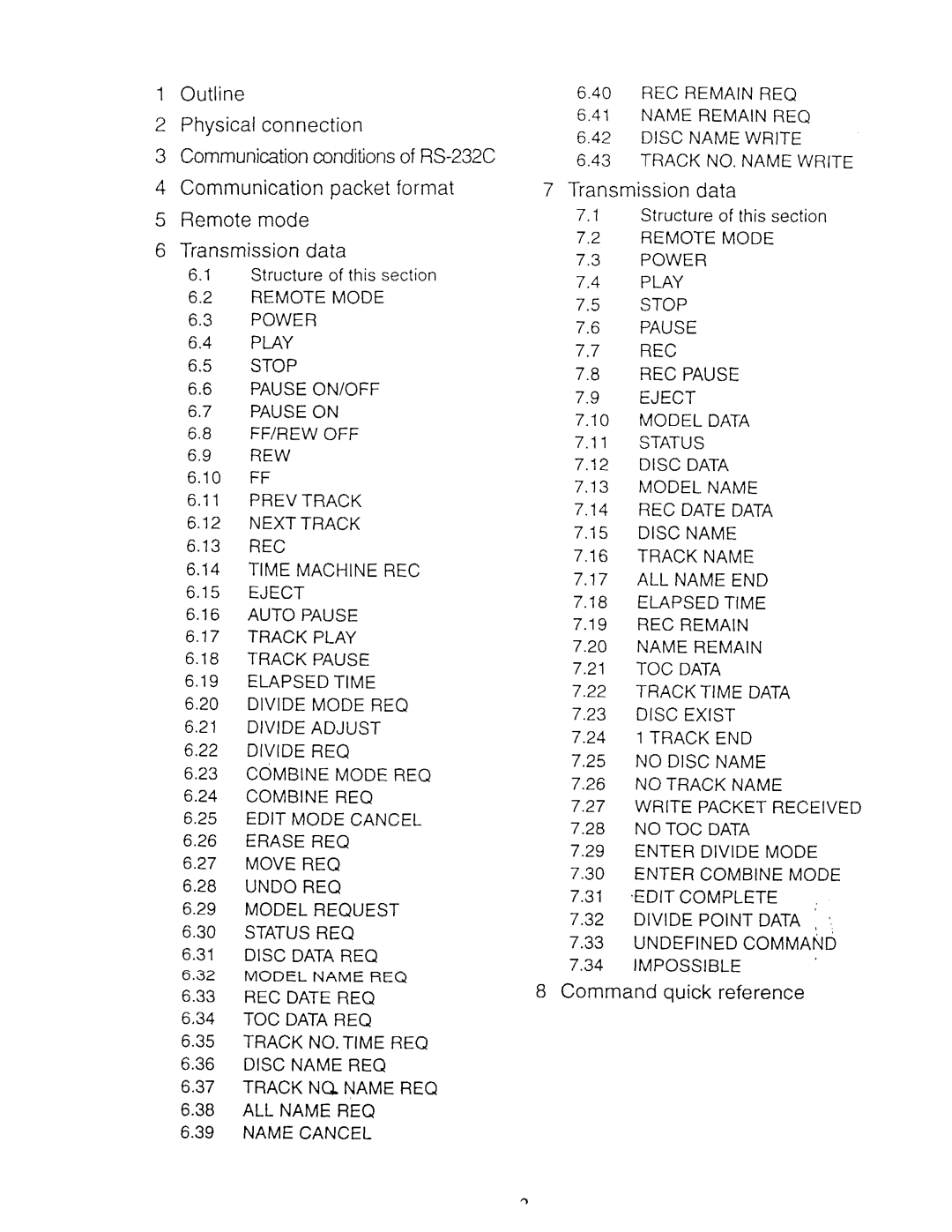 Sony MDS-E11, MDS-E52 manual 