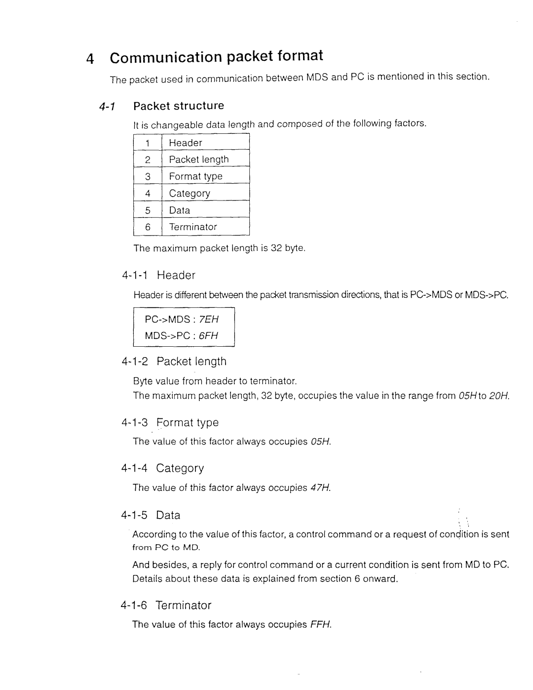 Sony MDS-E11, MDS-E52 manual 