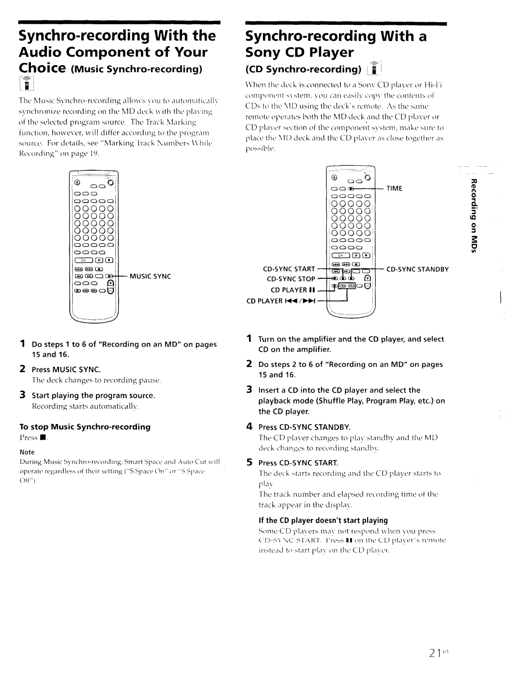 Sony MDS-JE630 manual 