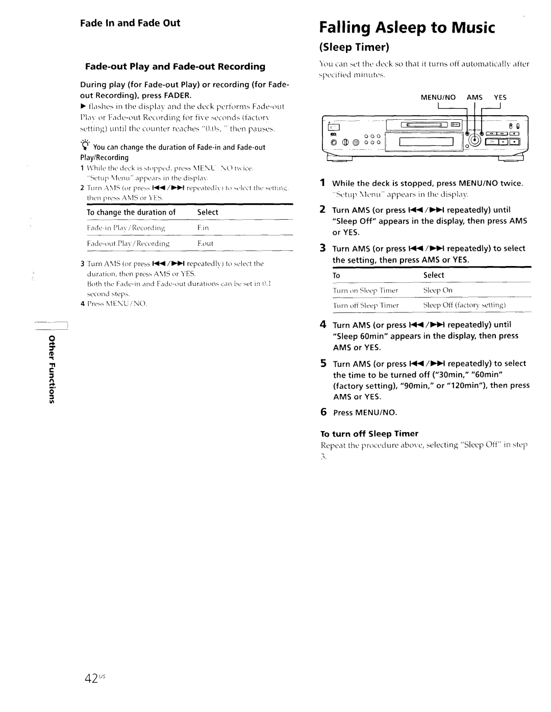 Sony MDS-JE630 manual 