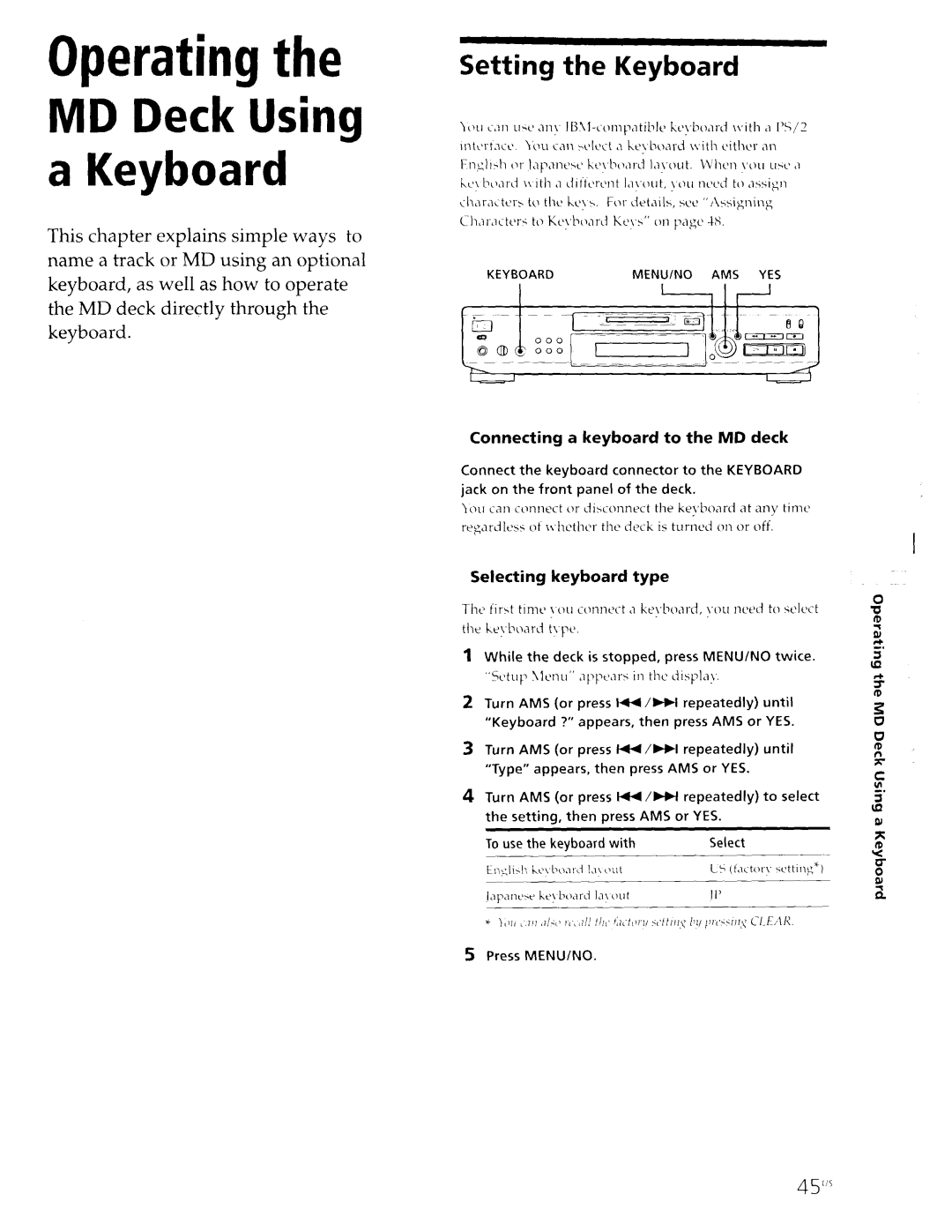 Sony MDS-JE630 manual 