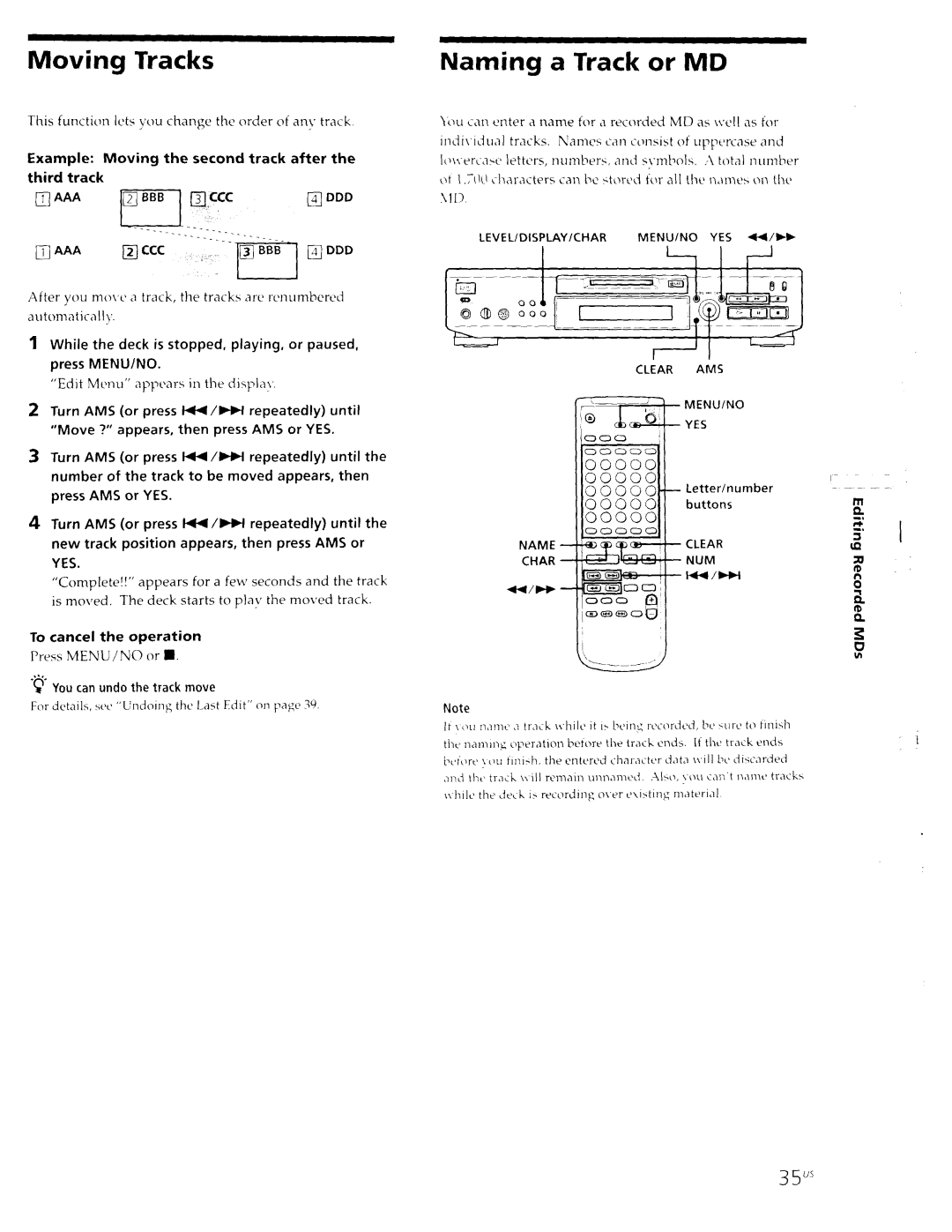 Sony MDS-JE630 manual 