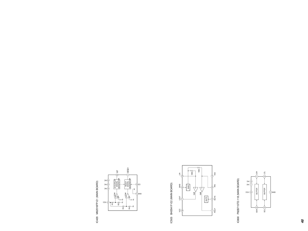 Sony MDS-PC3 specifications BH3541F-E2 Main Board 