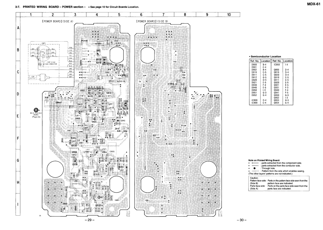 Sony MDX-61 service manual 