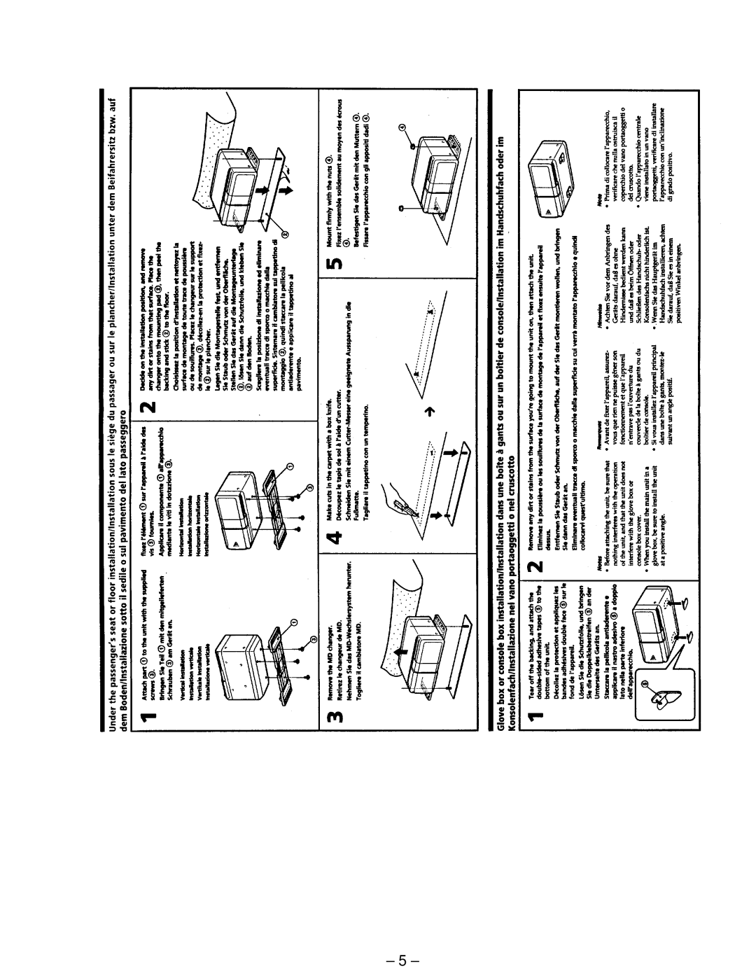 Sony MDX-61 service manual 