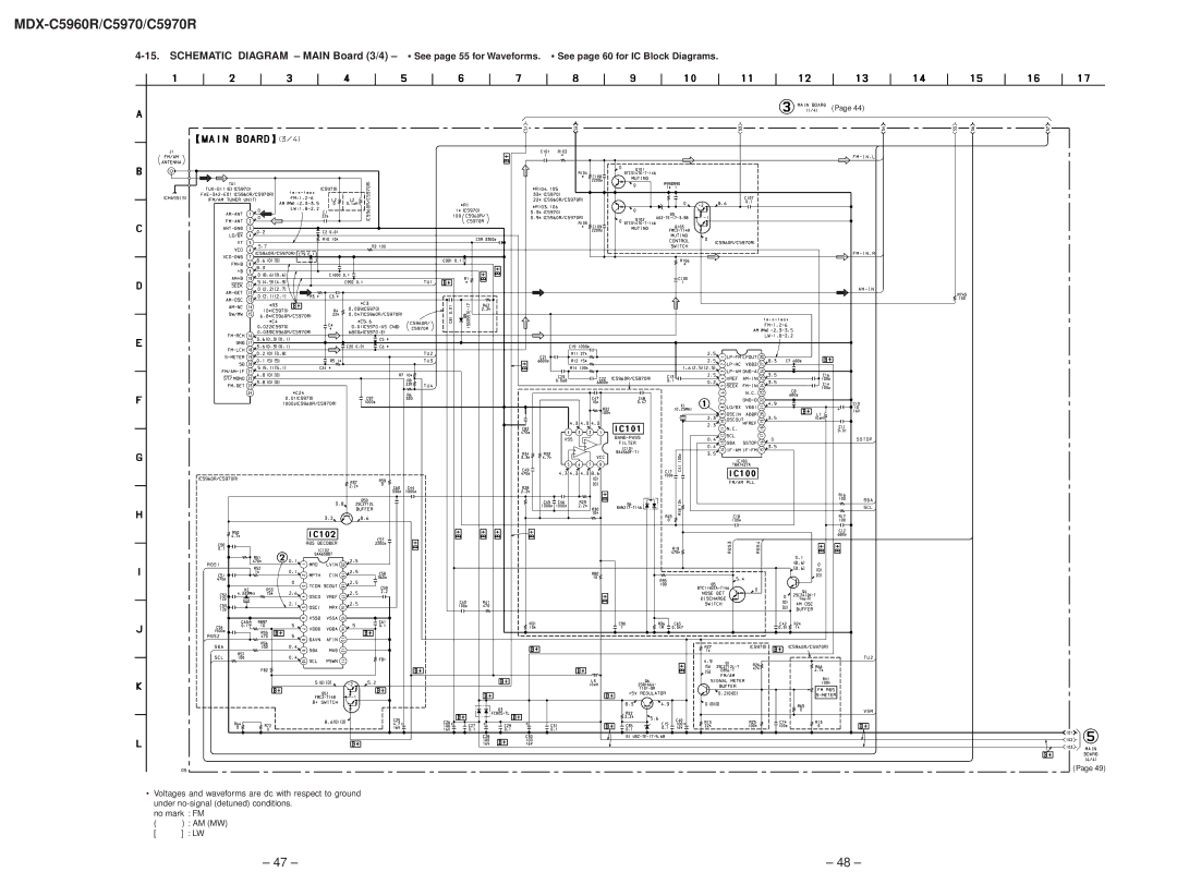 Sony MDX-C5970R service manual MDX-C5960R/C5970/C5970R 