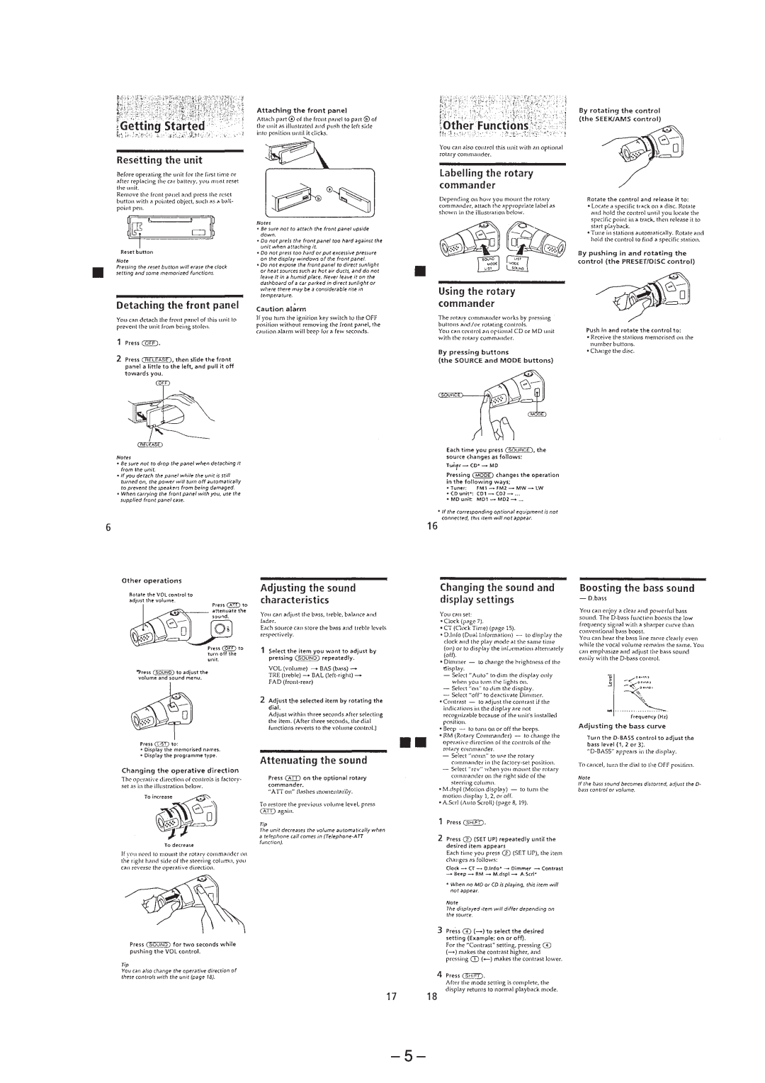 Sony MDX-C5970R service manual 