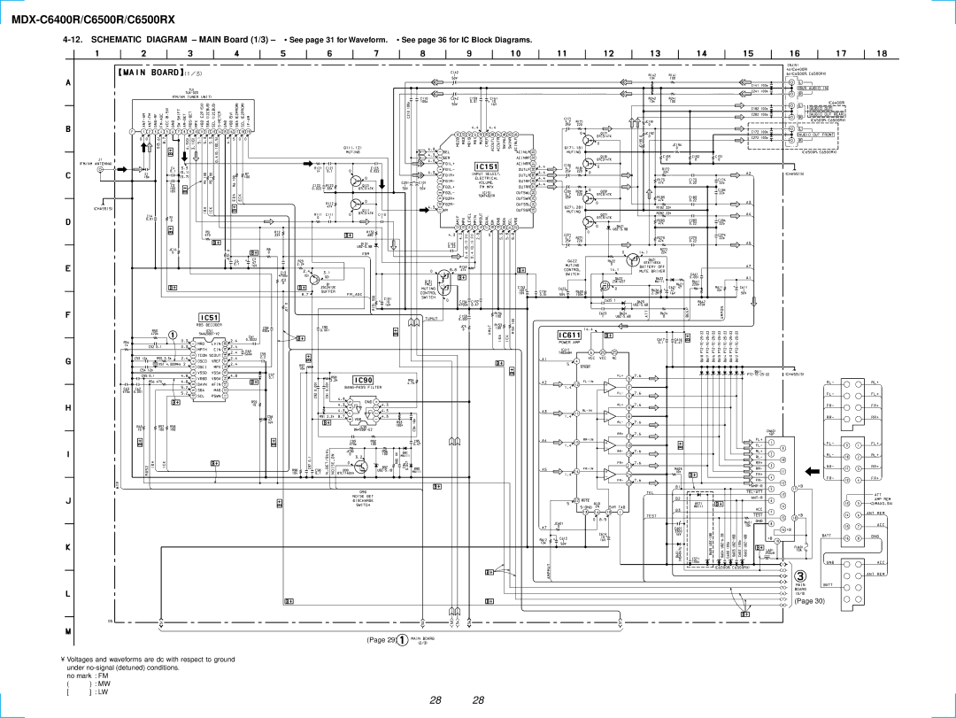 Sony MDX-C6500RX service manual MDX-C6400R/C6500R/C6500RX 