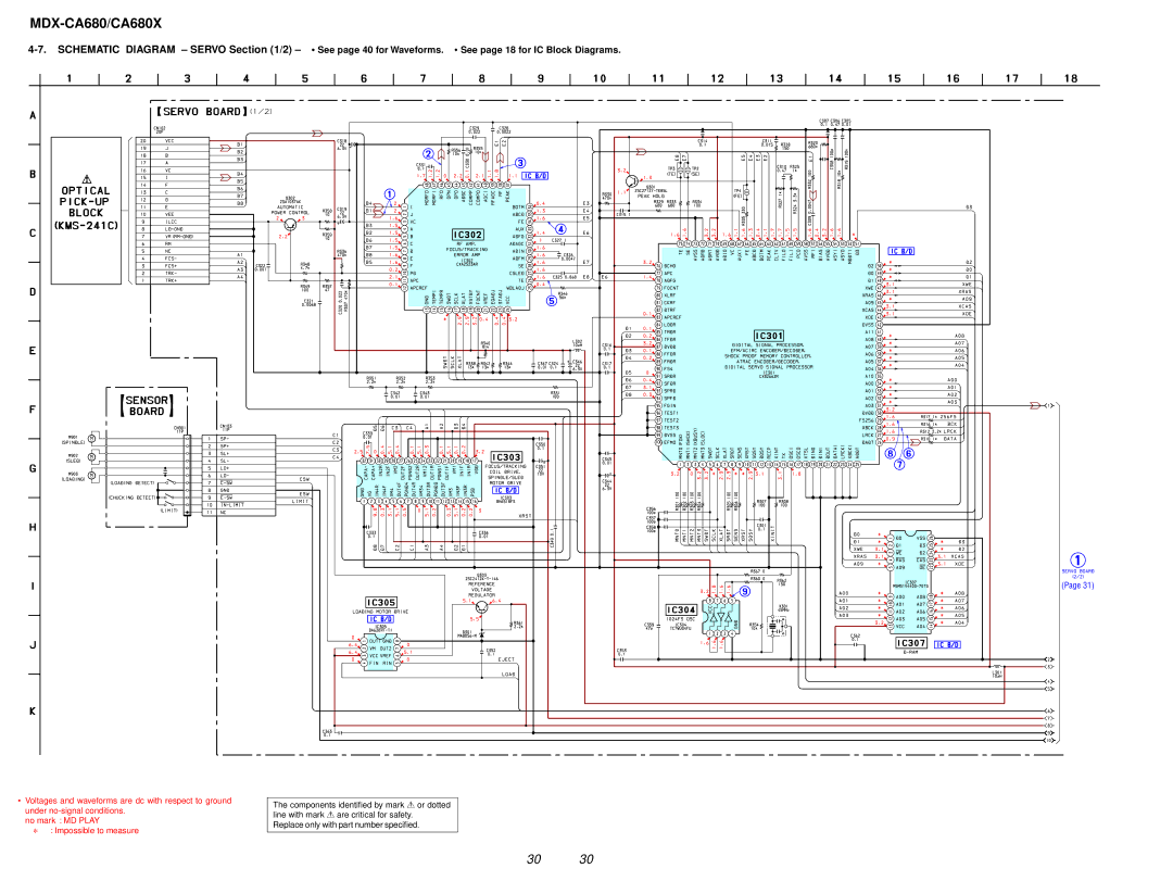 Sony service manual MDX-CA680/CA680X 