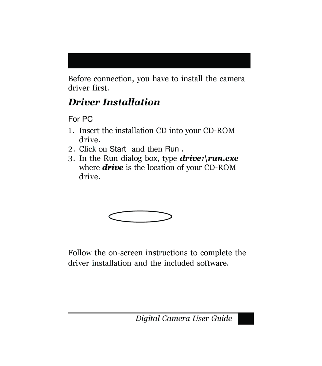 Sony Multi Functional Digital Camera manual Connecting to a Computer, Driver Installation, For PC 