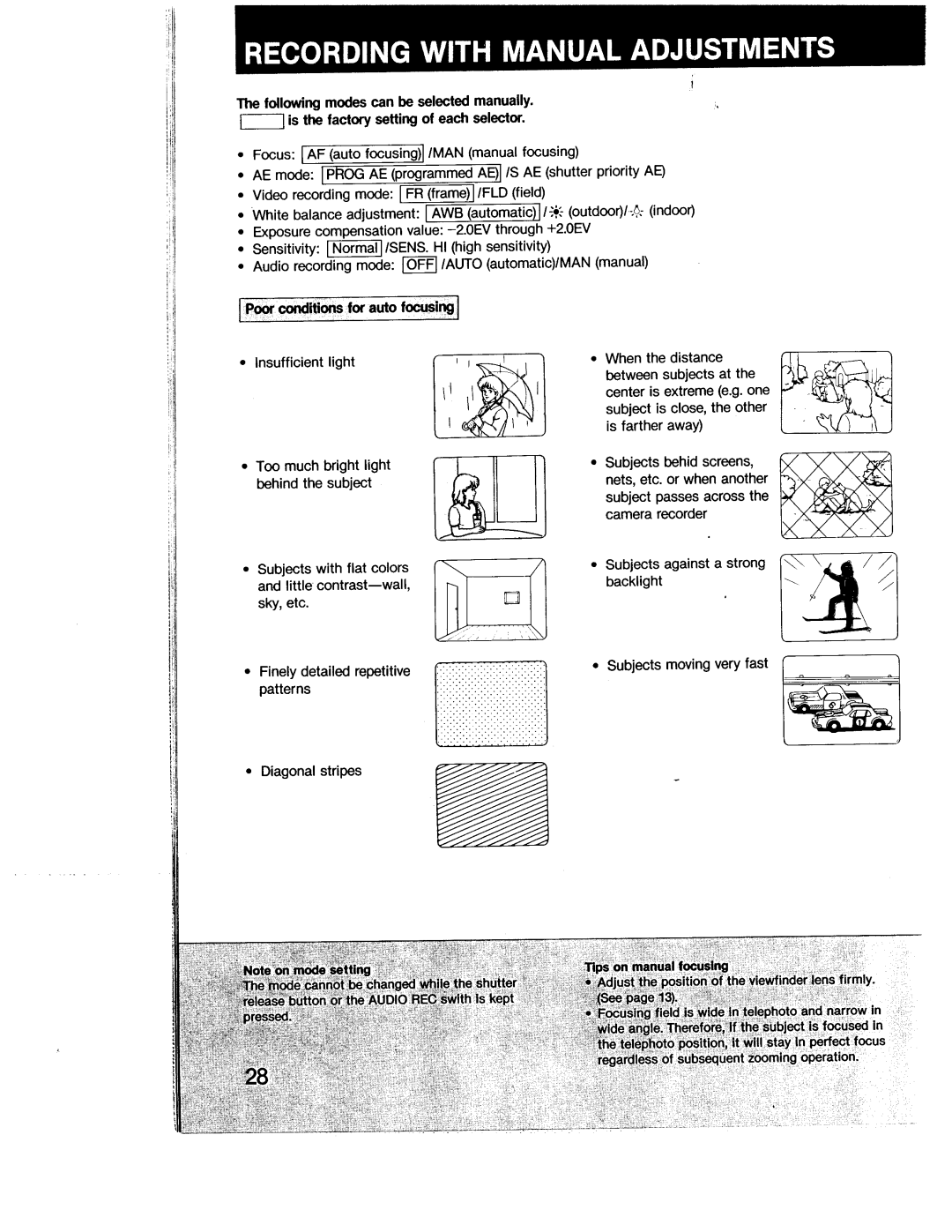 Sony MVC-A7AF manual 