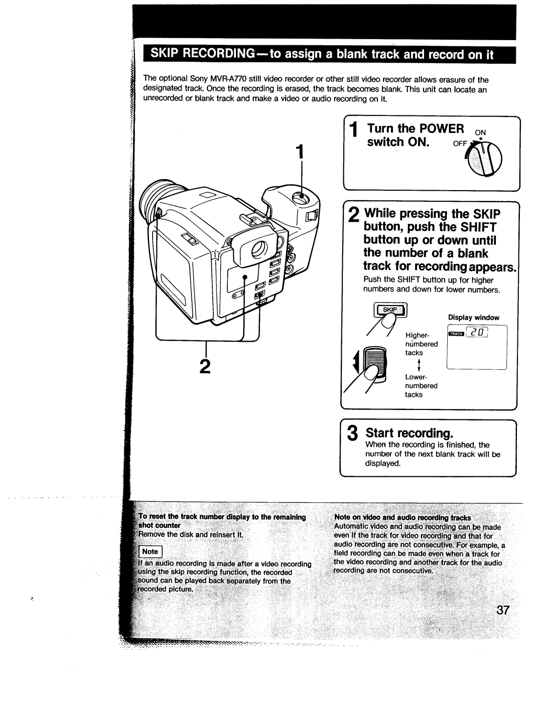 Sony MVC-A7AF manual 