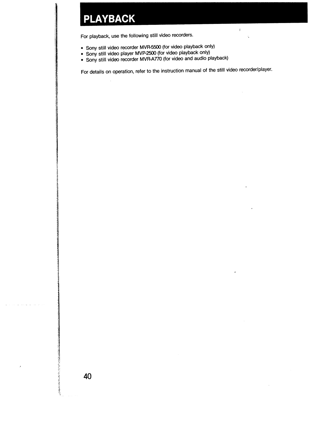 Sony MVC-A7AF manual 