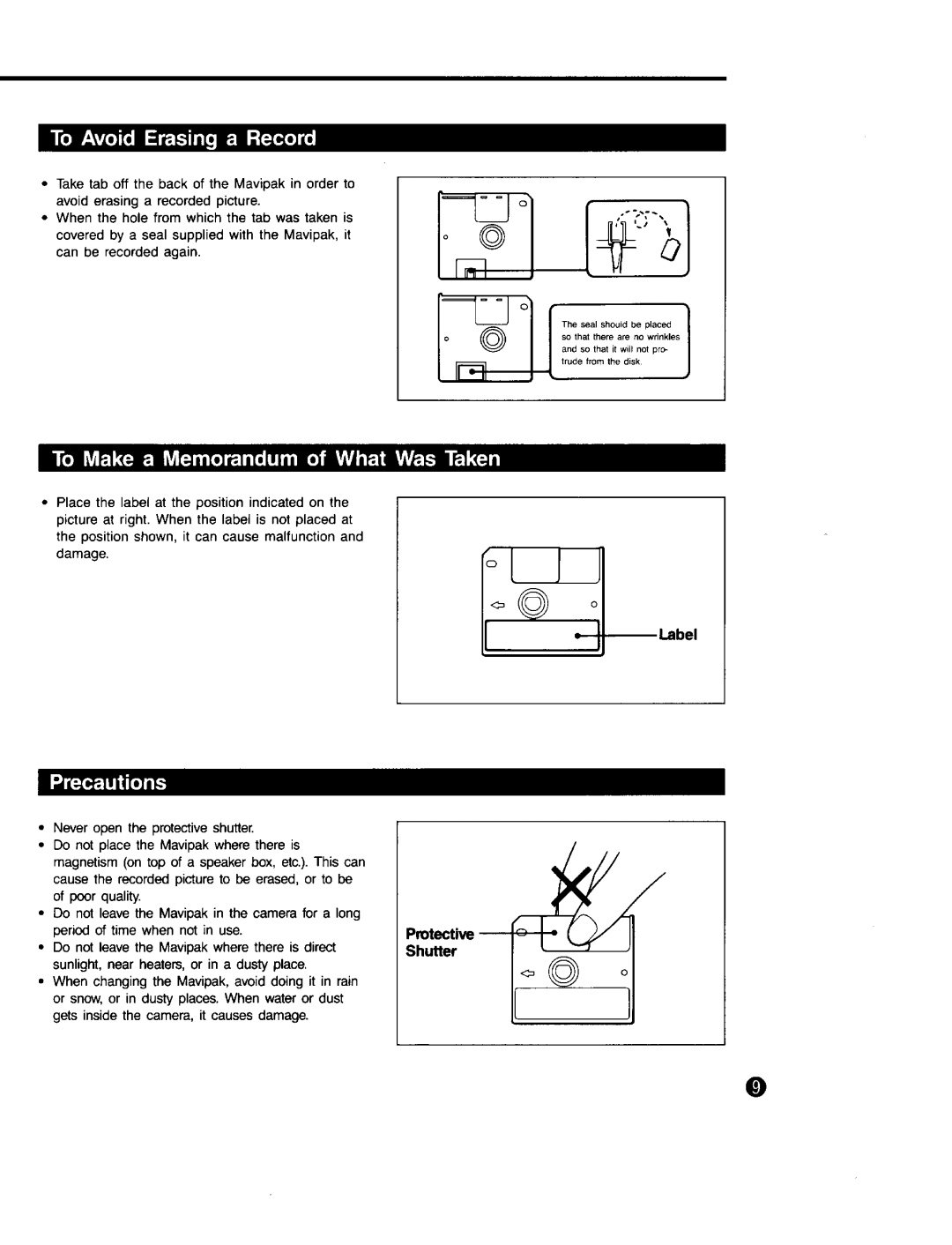 Sony MVC-C1 manual 