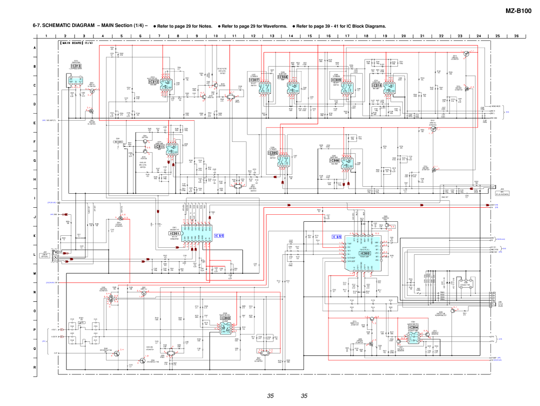 Sony MZ-B100 specifications +B Switch 