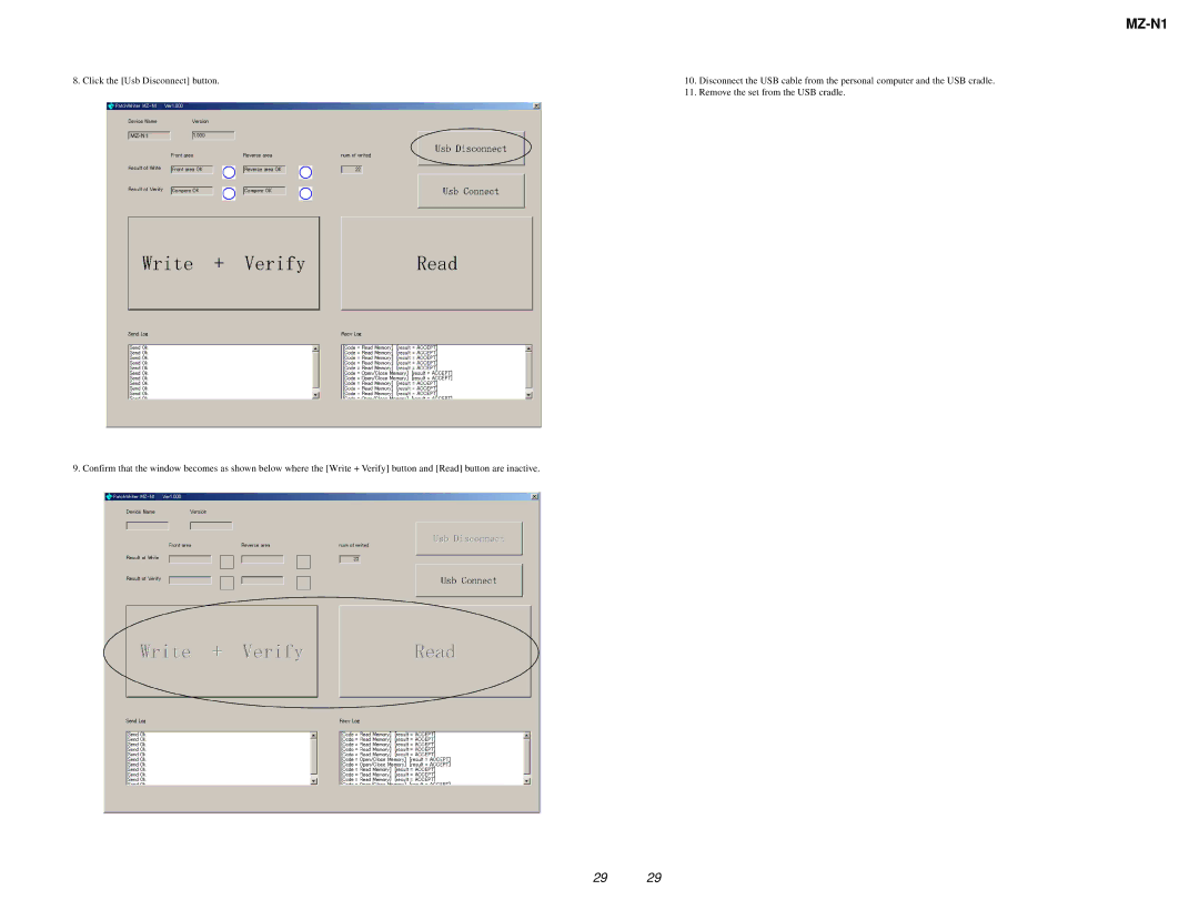 Sony MZ-N1 service manual 