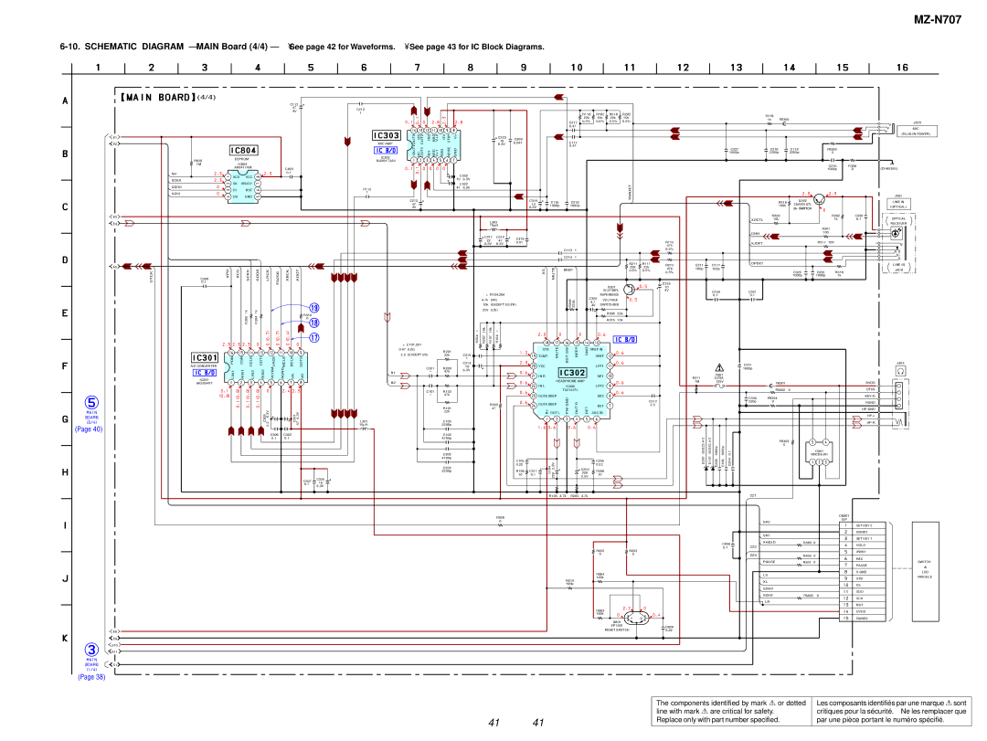 Sony MZ-N707 service manual Kct 