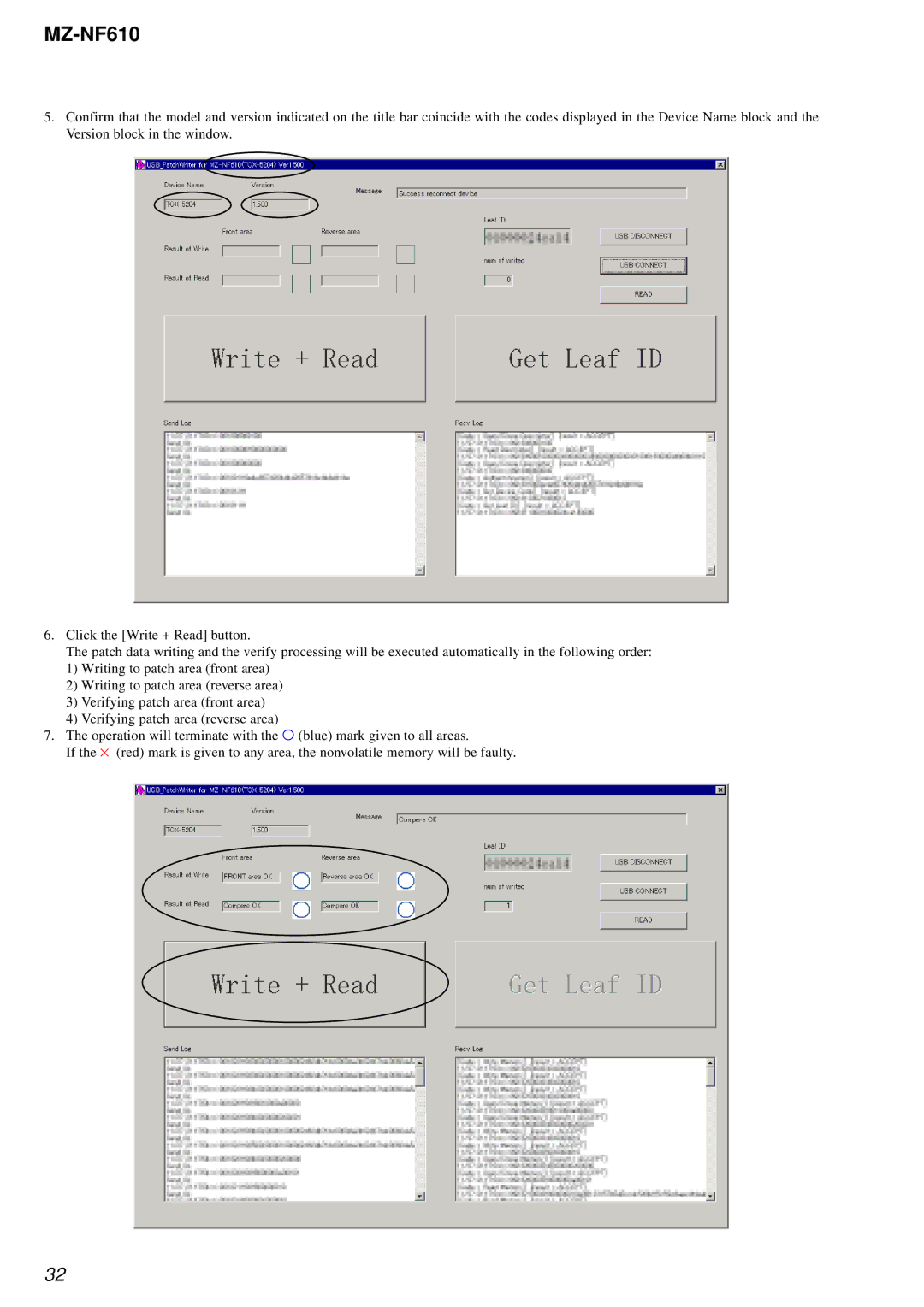 Sony MZ-NF610 service manual 