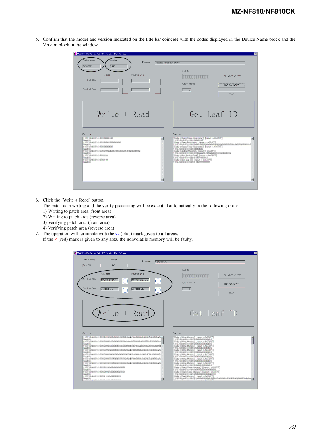 Sony service manual MZ-NF810/NF810CK 