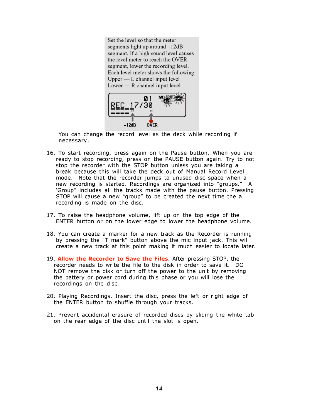 Sony MZ-NH900 manual 