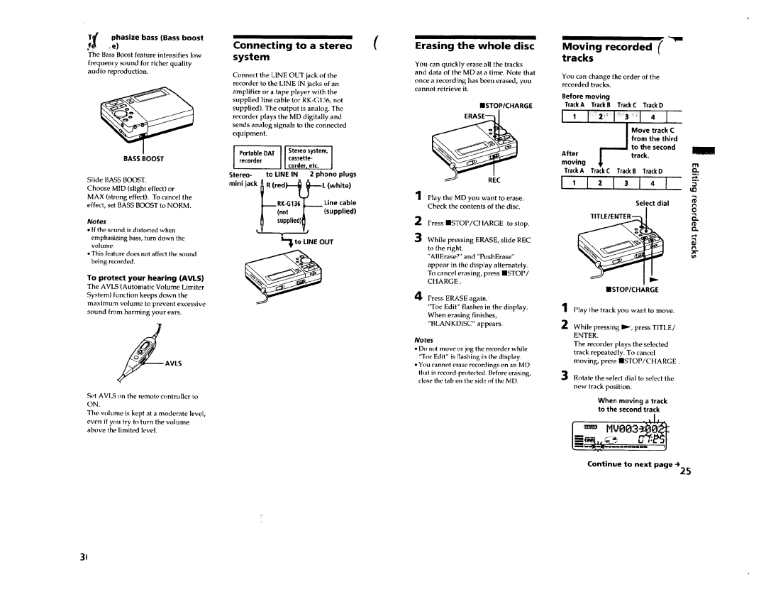 Sony MZ-R3 manual 