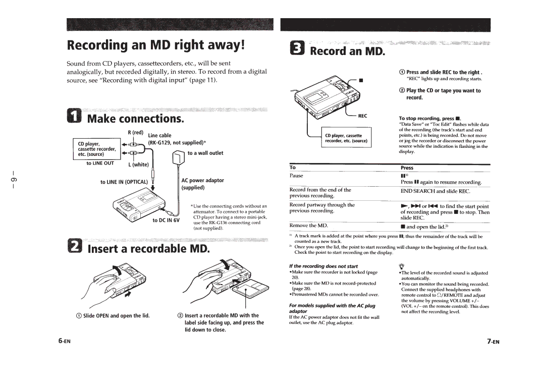 Sony MZ-R50 service manual 