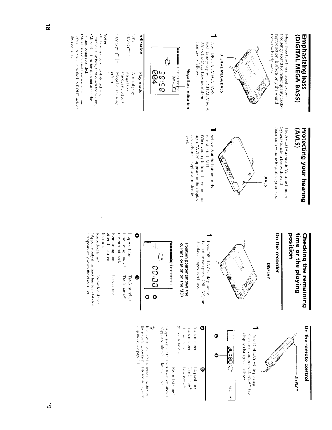 Sony MZ-R50 manual 