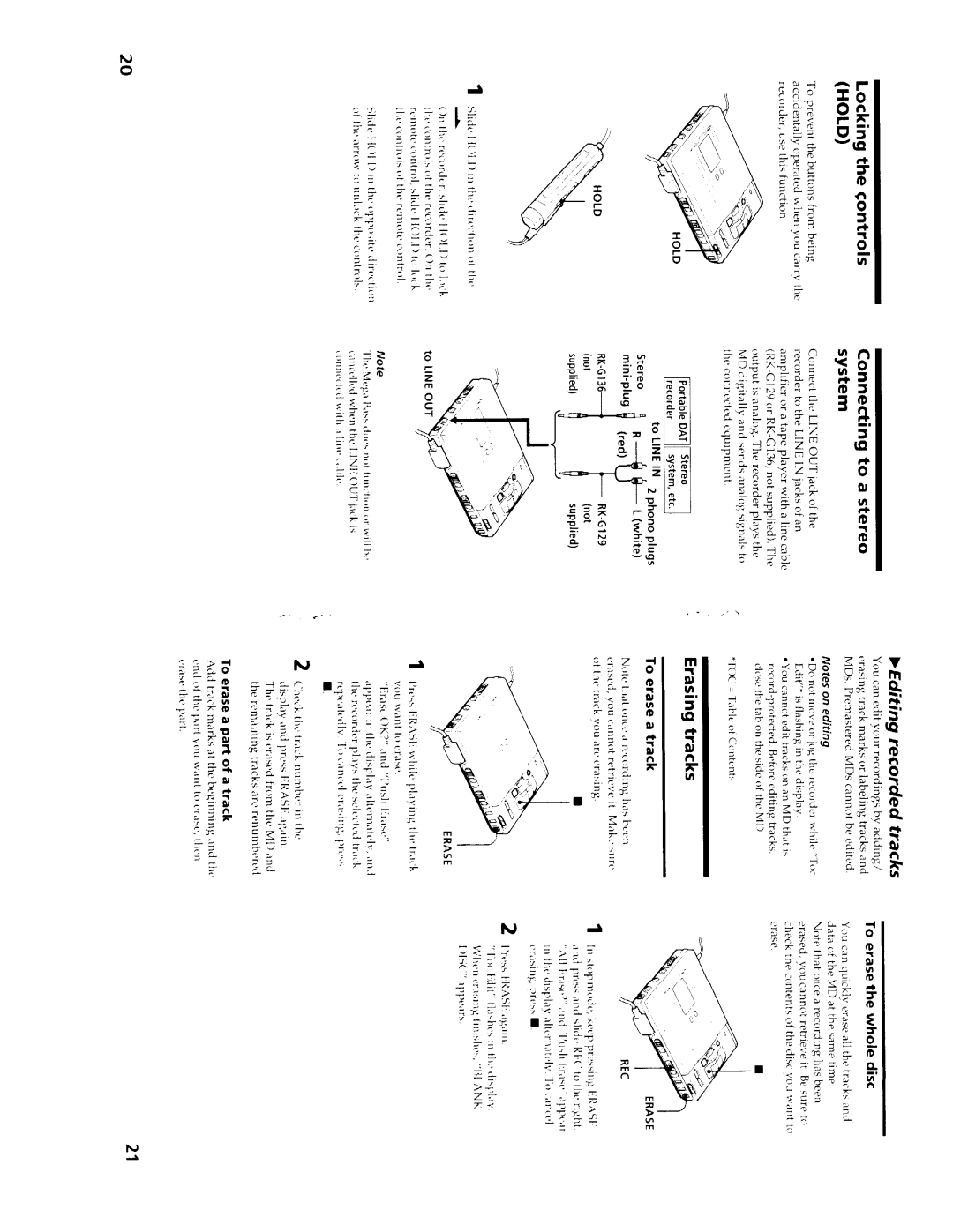 Sony MZ-R50 manual 