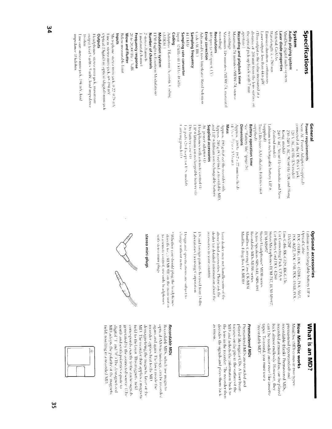 Sony MZ-R50 manual 