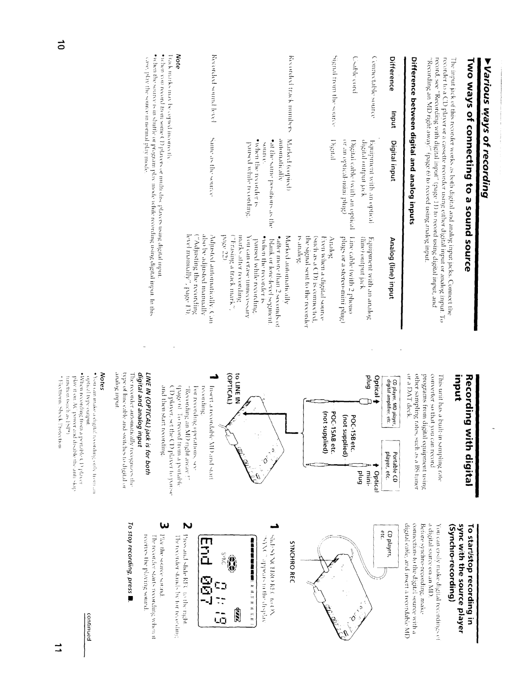 Sony MZ-R50 manual 