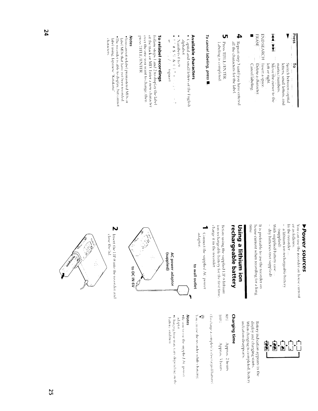 Sony MZ-R50 manual 