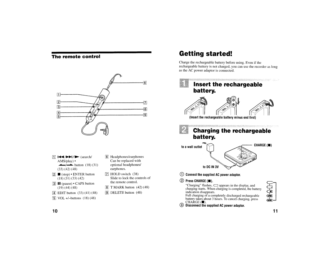 Sony MZ-R700PC, MZ-R700DPC manual 