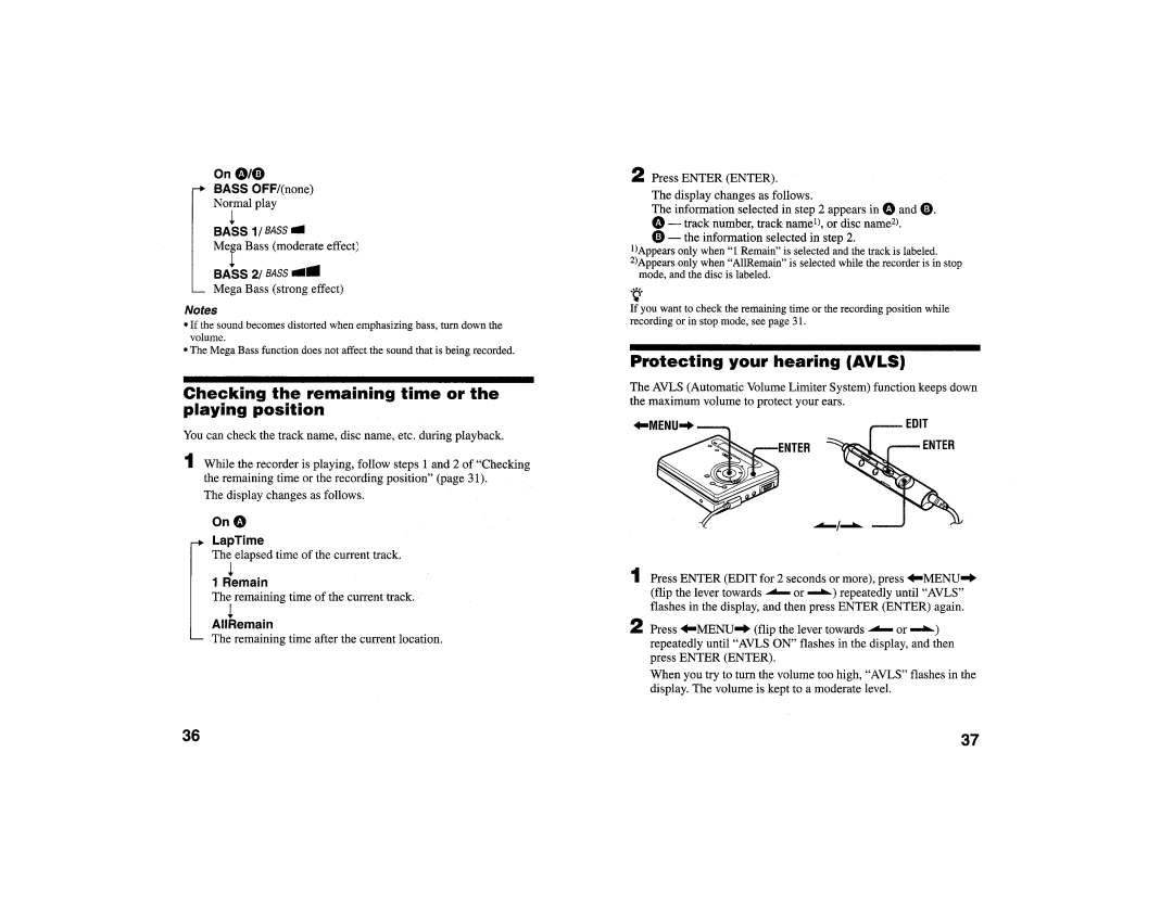 Sony MZ-R700DPC, MZ-R700PC manual 