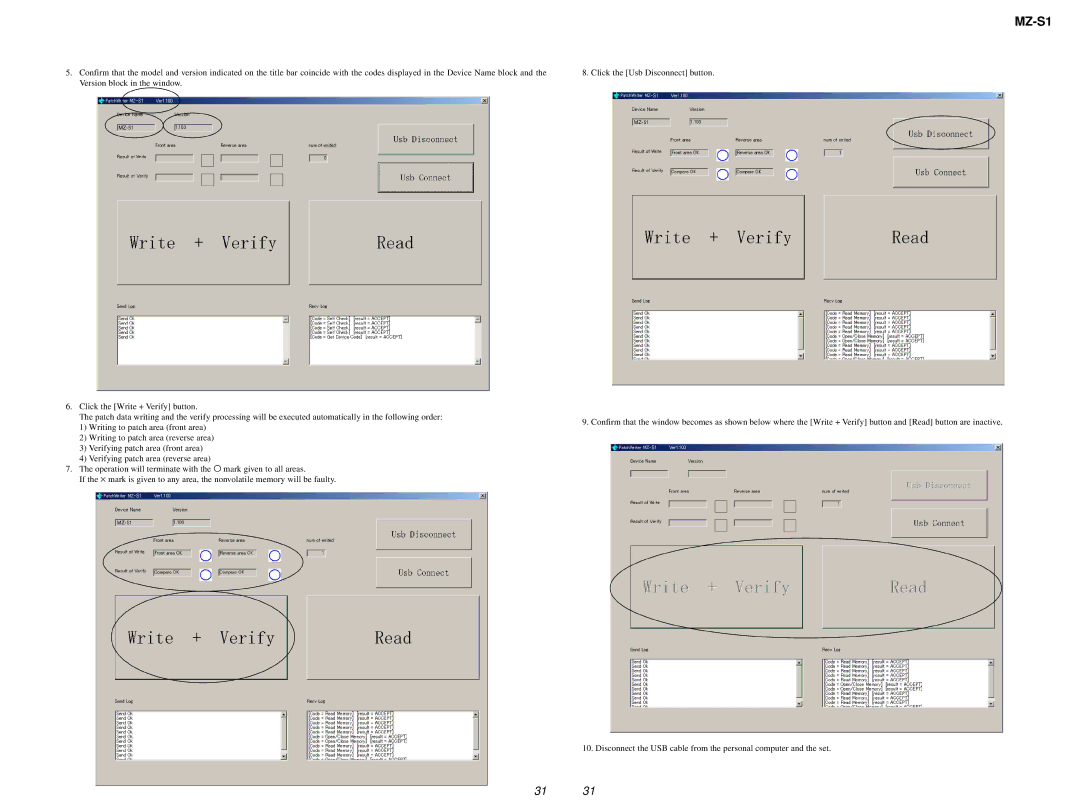 Sony MZ-S1 service manual 