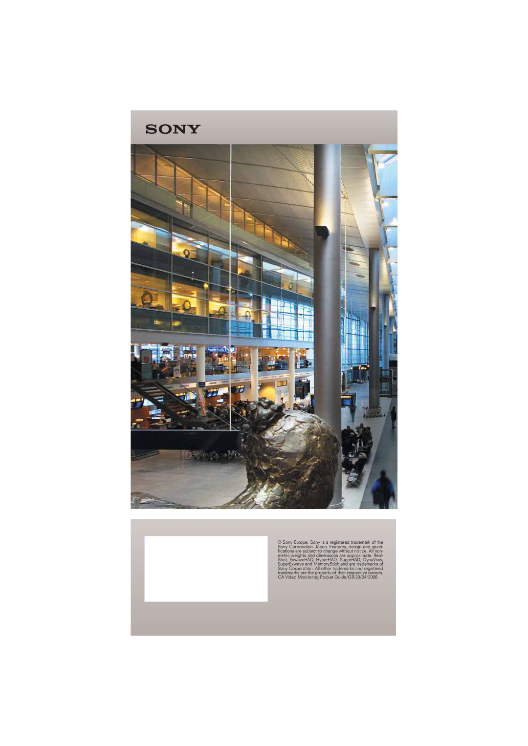 Sony Network Video Monitoring manual 