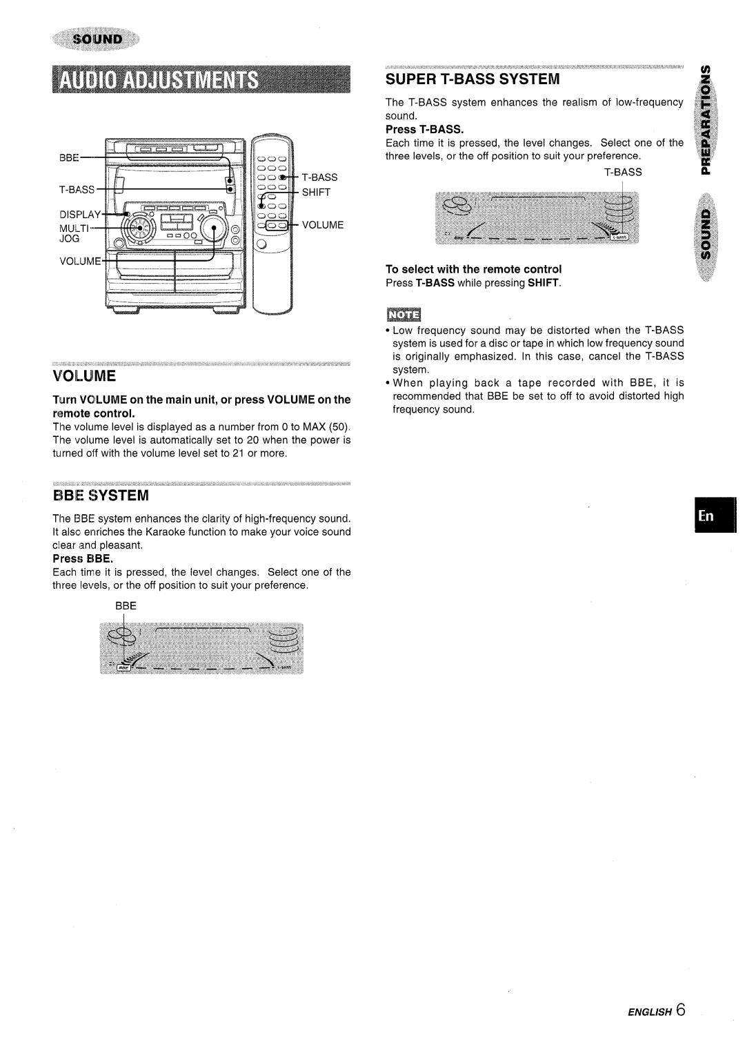 Sony NSX-A707 manual Voil.Uime, English 