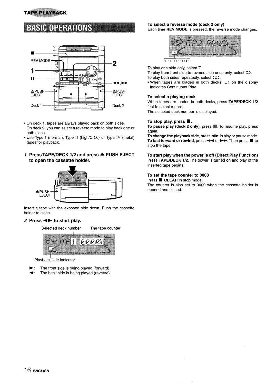 Sony NSX-A767 manual Press F to start play 