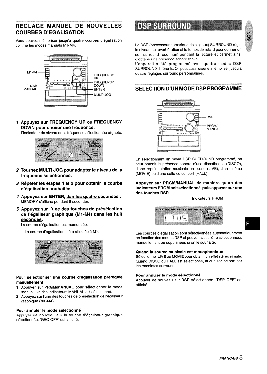 Sony NSX-A959 manual Secondes 