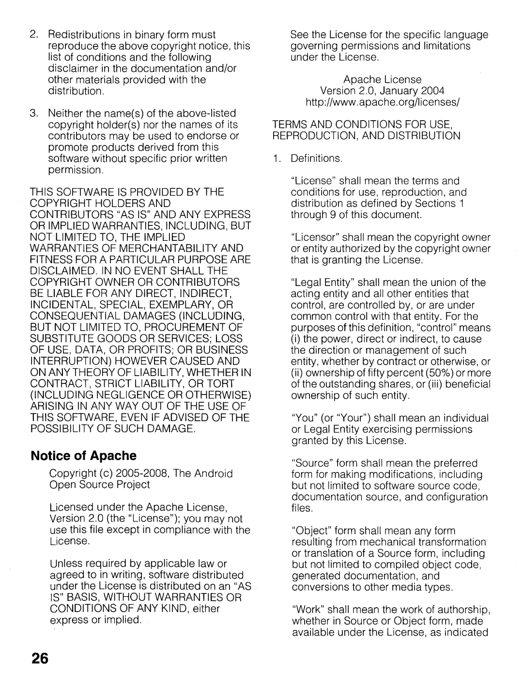 Sony NSZ-GT1 setup guide Terms and Conditions for USE, REPRODUCTION, and Distribution 