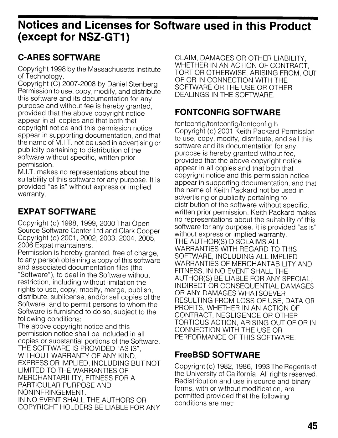 Sony NSZ-GT1 setup guide Ares Software 