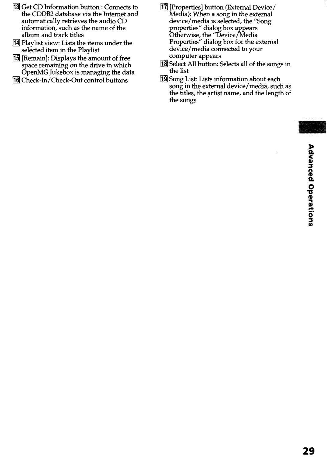 Sony NW-MS9 operating instructions Media When Song, Ge&,All 