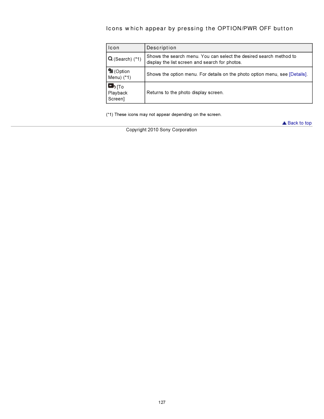 Sony NWZ-E353, NWZ-E355, NWZ-E354 specifications 127 