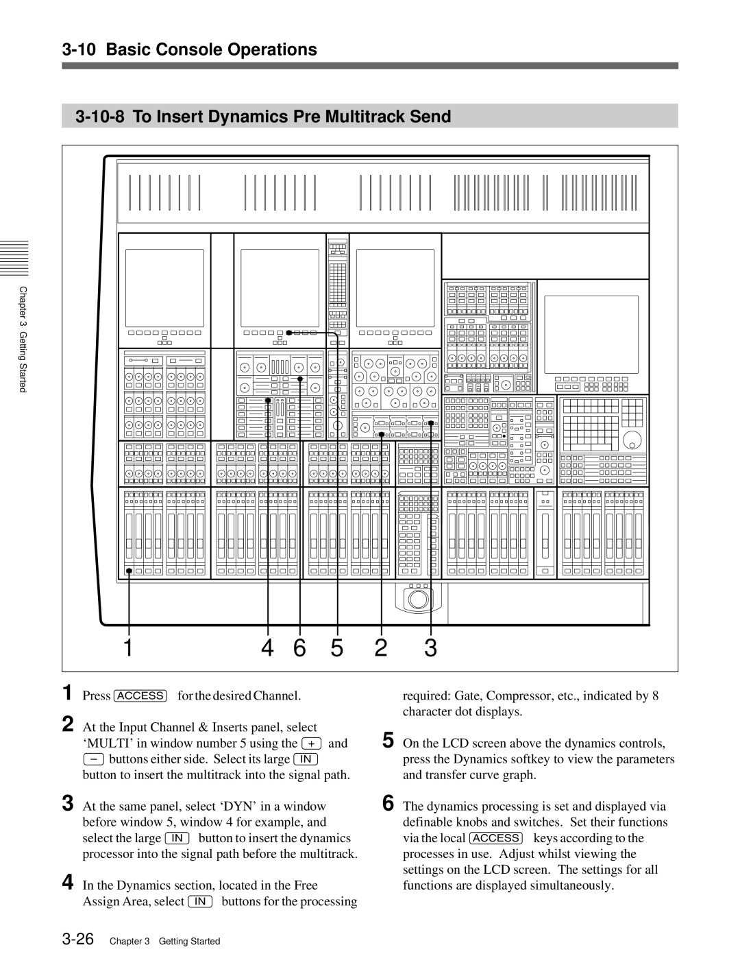 Sony OXF-R3 operation manual At the same panel, select ‘DYN’ in a window 