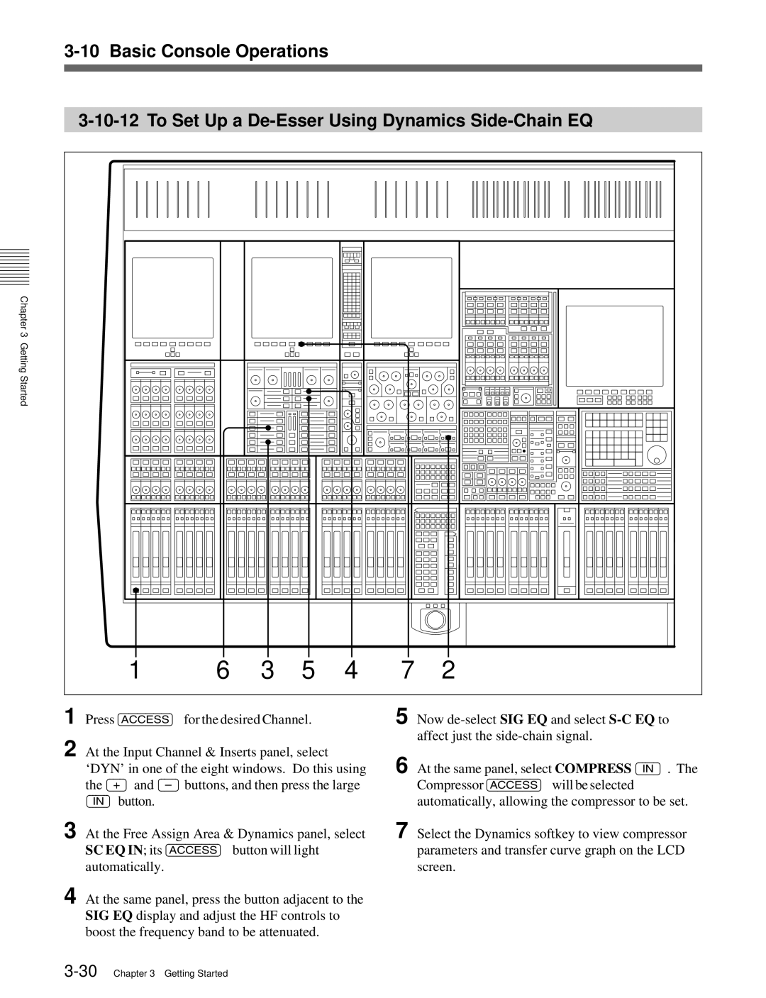 Sony OXF-R3 operation manual ‘DYN’ in one of the eight windows. Do this using 