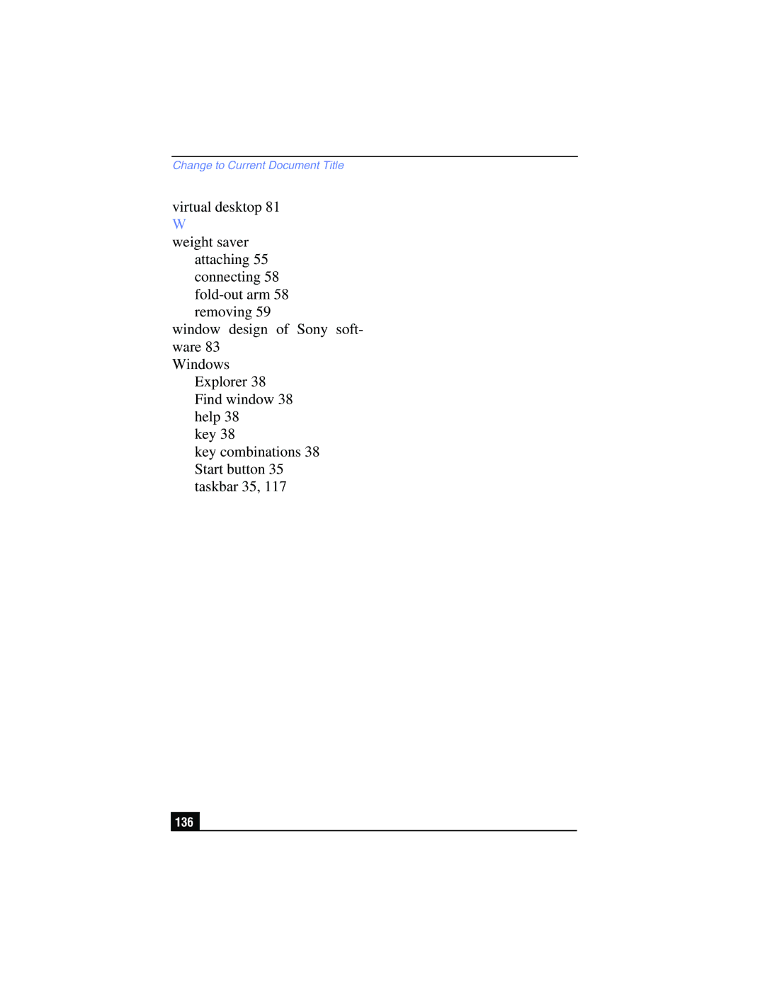 Sony PCG-FX210, PCG-FX215 manual 136 