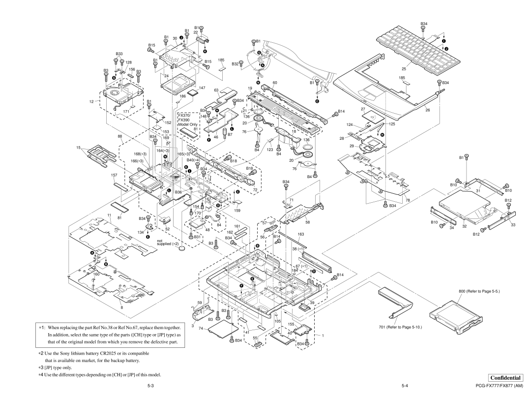 Sony PCG-FX877 service manual 184 D 